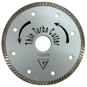 乾式ダイヤモンドブレード　Thin Turbo Cutter